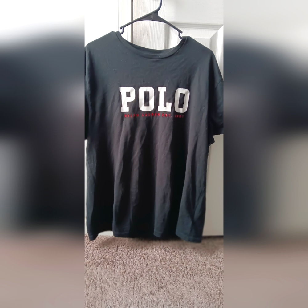 Ralph Lauren Black Polo Shirt
